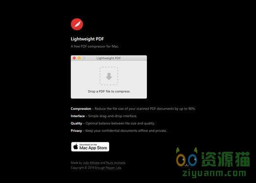 Lightweight免费PDF文件压缩工具