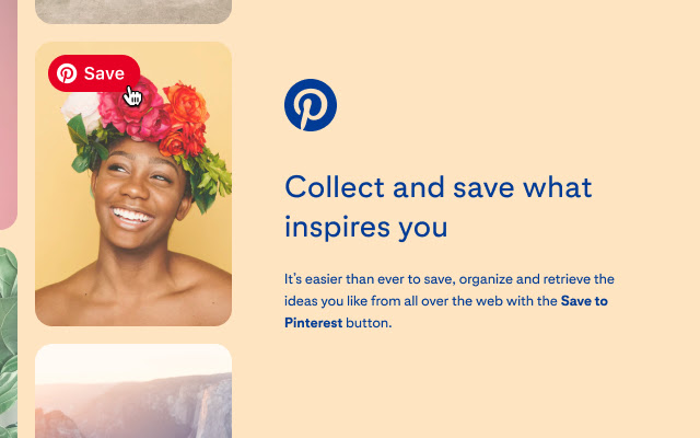 Pinterest 收藏按钮