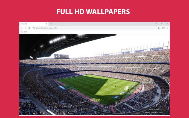 eFootball PES 2021 Wallpapers and New Tab