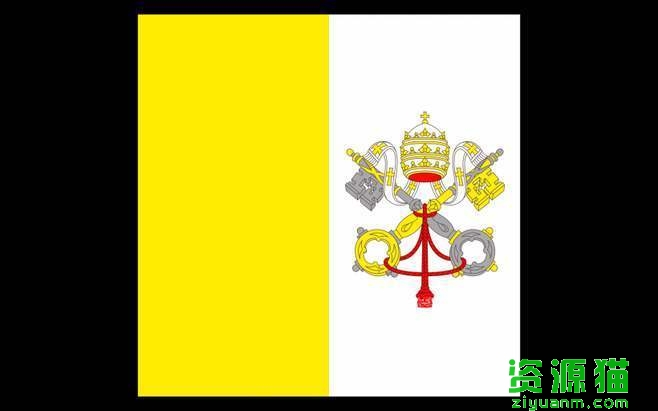 梵蒂冈正方形国旗